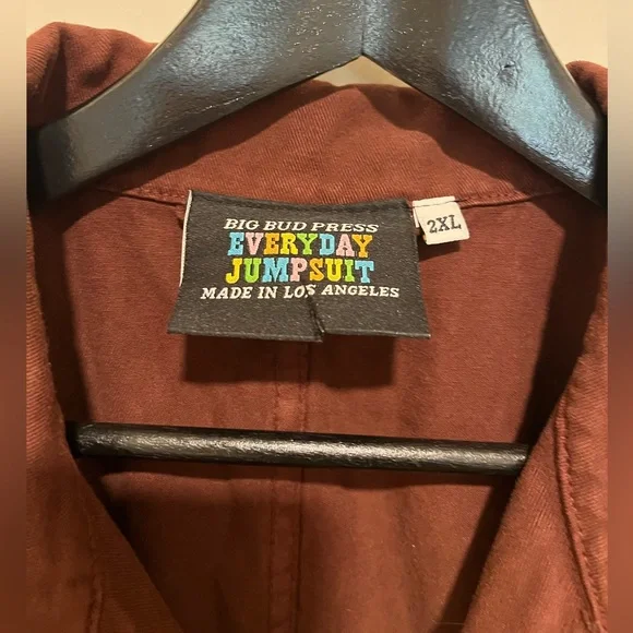 Big Bud Press Chocolate Brown Jumpsuit